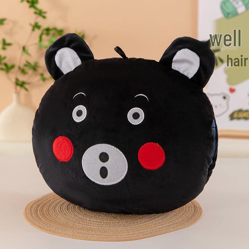 Kreslený zimní ohřívač rukou plyšový polštář s možností přizpůsobení loga