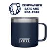 YETI Rambler 14oz Mug (414ml) (Navy)