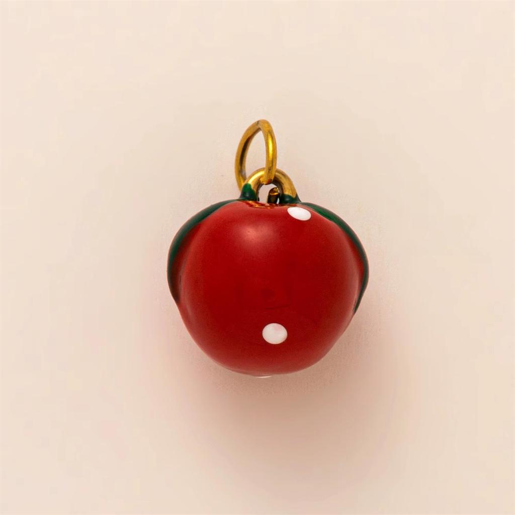 Stainless Steel Niche Fresh Fruit Pendant Accessories, Papaya and Mango Handmade DIY Accessories
