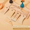 A60Z14 Pieces Pottery Trimming Tools Pottery Clay Foot Shaper Tools Texture Wooden Profile Rib Bundle Foot Shapermay