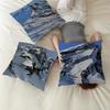 Conrad Jon Snow Mountain Artist Pillow Cover Design Cushion Cover Decor Holiday Decorati