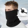 Winter Windproof Ski Mask Drawstring Neckerchief Warming Face Cover Light Breathable For Outdoor Ski Skate Climbing