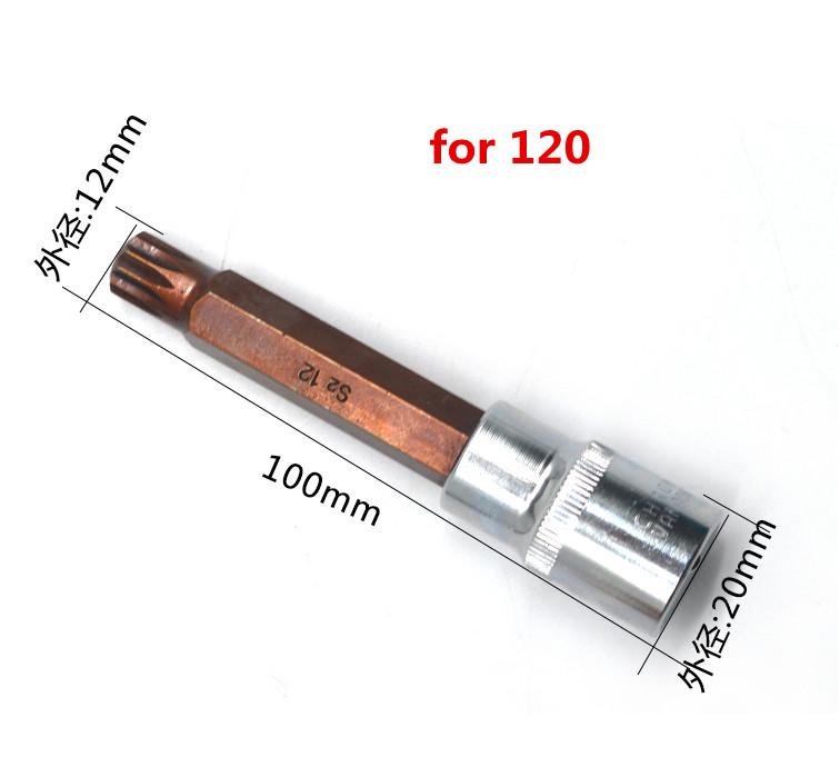 Diesel Common Rail Injector Valve Assembly Nut Removal Disassemble Tight Cap Tools for BOSCH 110 120