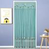 Punching Free Bedroom Partition Curtain Breathable Mesh Door Drapes Entrance Curtain  Summer