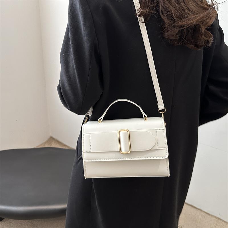 Minimalist style handbag for women 2025 new item niche retro shoulder bag crossbody bags versatile commuting small square bag