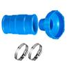 For Intex 11238 Compatible Pool Vacuum Hose Adapter Kit With 2 Clamps Equipped With A 1.25 Inch X 1.5 Inch Connector