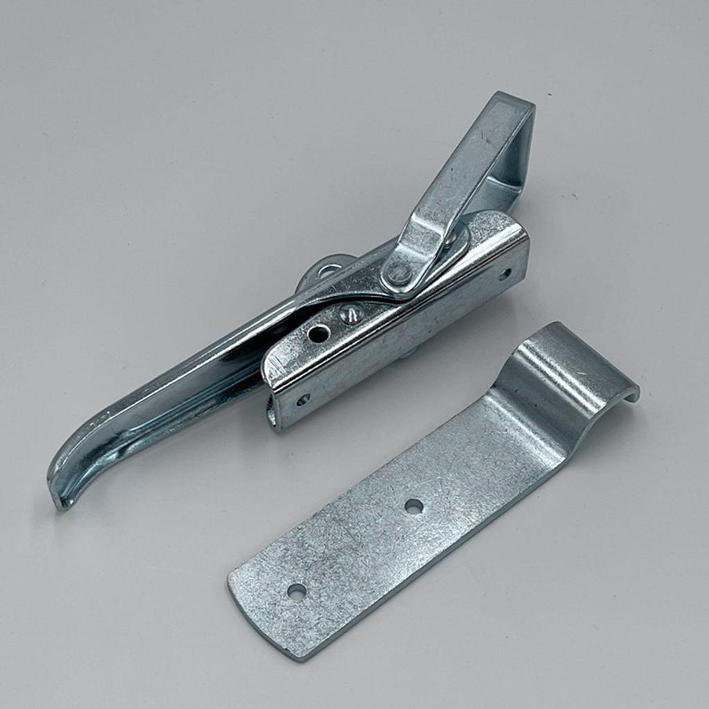 Premium Pull Latch Galvanized Steel Trailer Lock Bolt Bearing Safety Latch for Camper Flap Covers