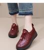 2024 Winter Women's Soft Sole Cotton Shoes - Comfortable, Warm, Plus Velvet, Flat-soled Boots for Middle-aged & Elderly
