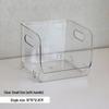 Transparent Acrylic Narrow Desktop Organizer for Stationery and Socks
