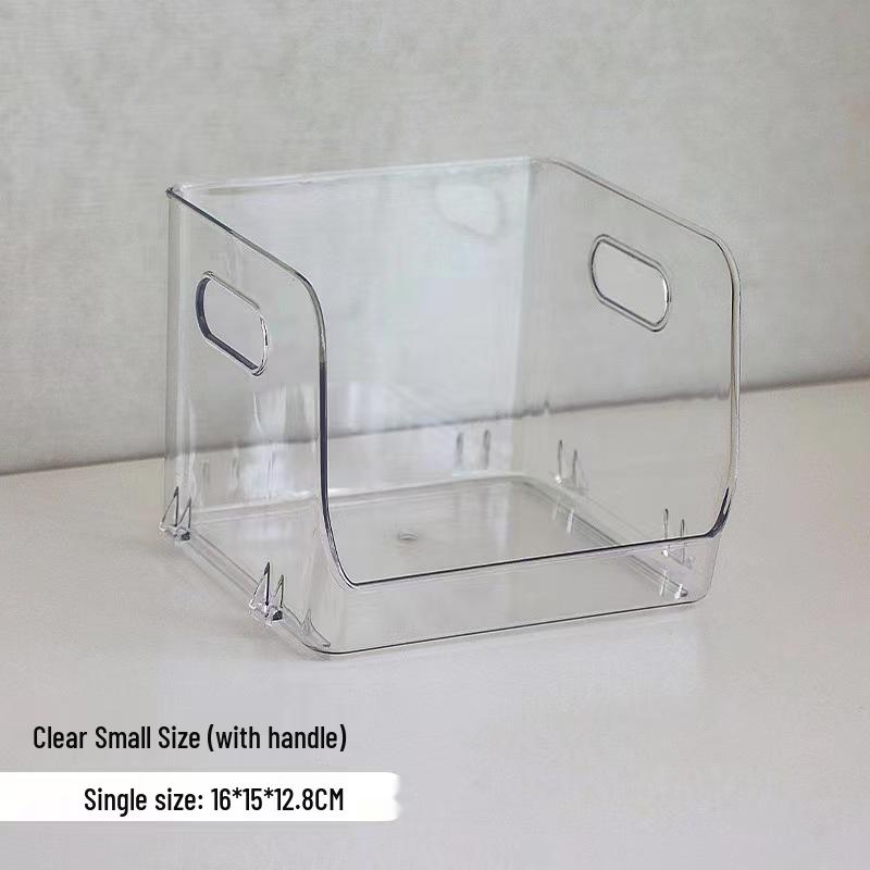 Transparent Acrylic Narrow Desktop Organizer for Stationery and Socks