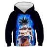 3-12Y Girls Anime Top Long Sleeve Kids Boys Dragon Ball Z Graphic Autumn Child Sweatshirt Hoodies Spring Children's Soft Clothes