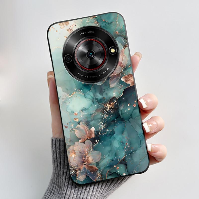 Phone Casing For ZTE Blade A75 5G Z2357N Nubia Focus 5G Case Luxury Dragon Cute Cool Boys Girls Black Soft TPU Back Shell Cover