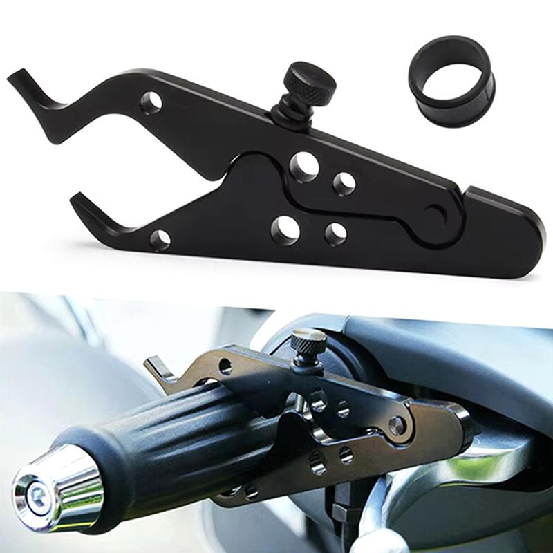 Motorcycle Cruise Throttle Clamp Handlebar Control For High Grade Aluminum Lock Assist Retainer Universal Wrist Grip Handle Bar