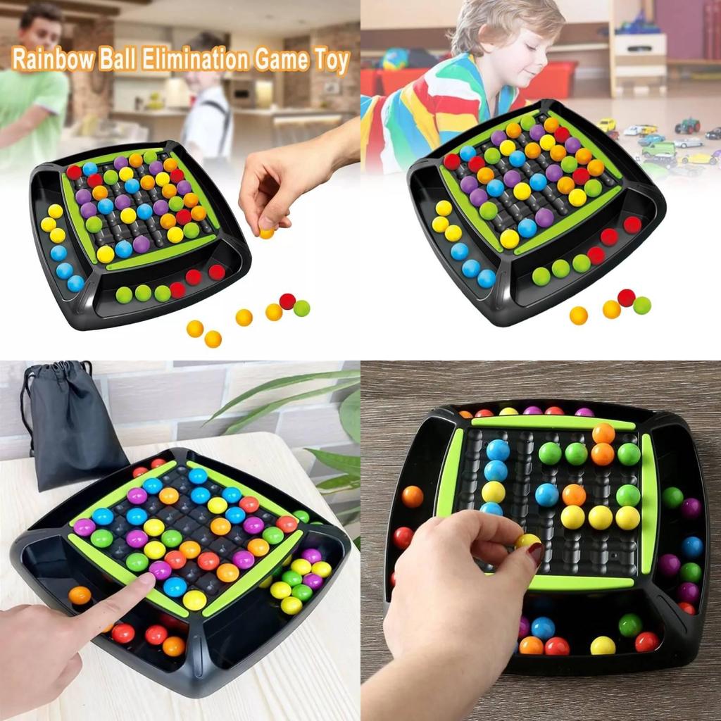 Buntes Kinderrätselspiel zur Stressbewältigung und für interaktiven Spaß auf Partys