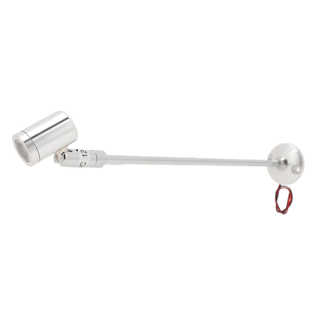 Cabinet Spotlight for Jewelry Showcase DC 12V 1W Aluminum Alloy Rotatable Small Standing LED Accent