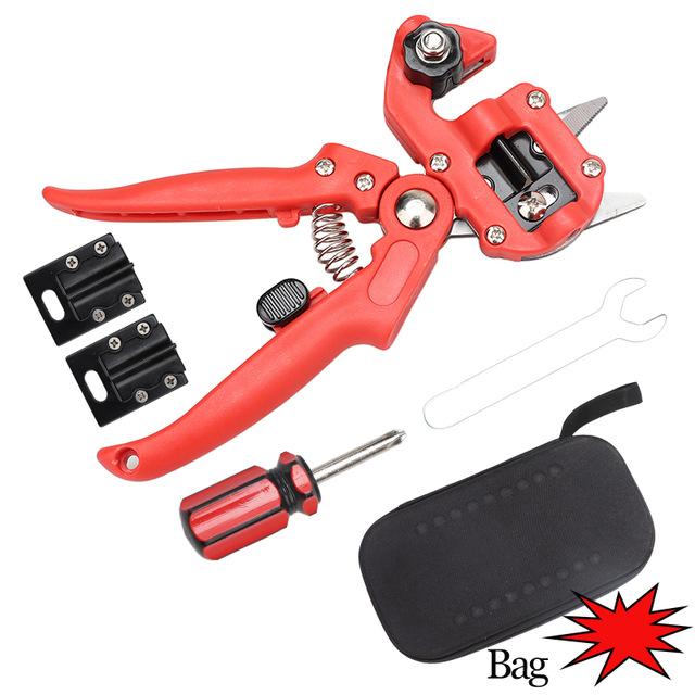 Gartenpfropfschere Pfropfset Kit Landwirtschaft Obstbaum-Beschneidungsschere Schere Impfung Pflanze Obstbaum-Schneidemaschine