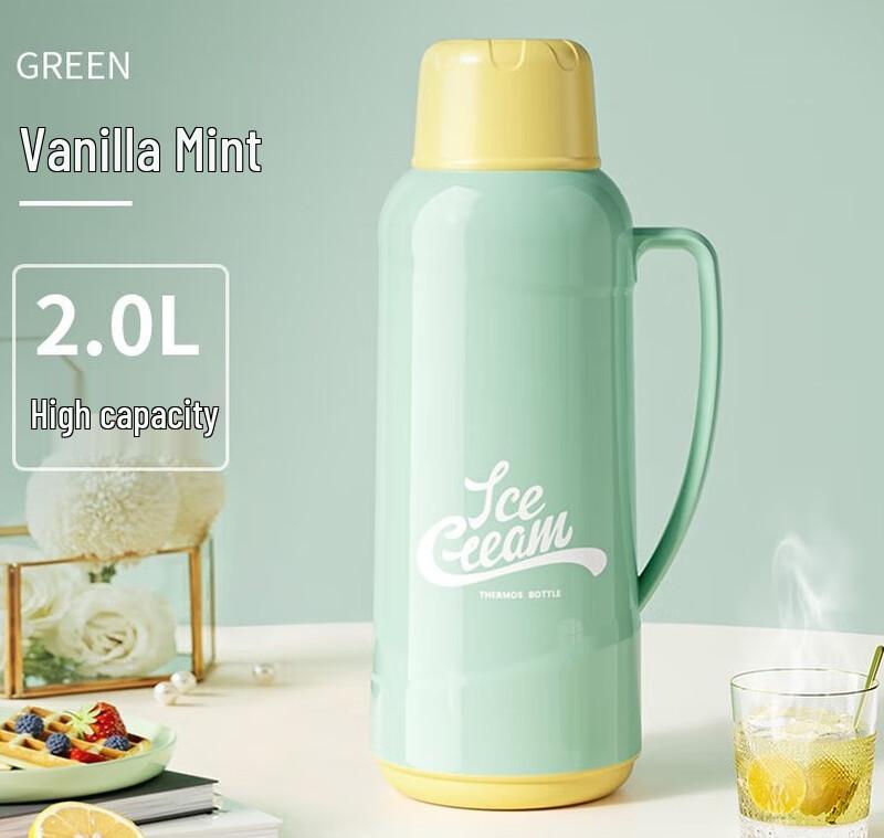 JEKO&JEKO Insulated Glass Liner Vacuum Flask
