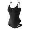 Bodysuit Women Shapewear Tummy Control Butt Lifter Body Shaper Smooth Invisible Under Dress Slimming Underwear Low Neck Jumpsuit