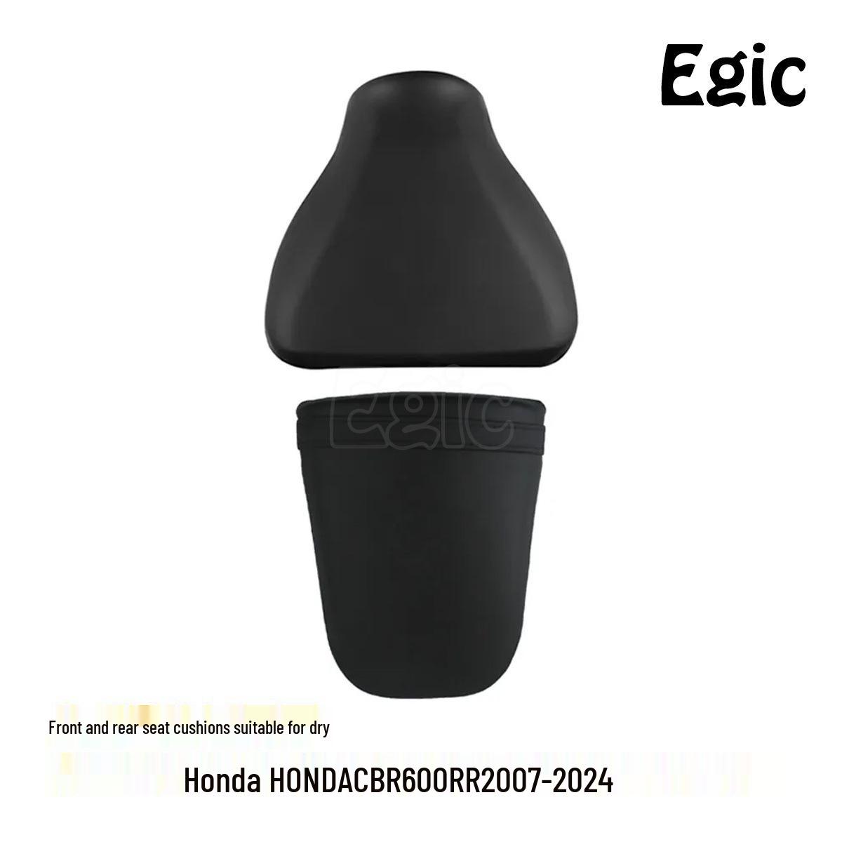 

Honda CBR600RR Подушка сиденья мотоцикла передняя и задняя черная (2007-2024 гг.) Passenger Seat Cushion