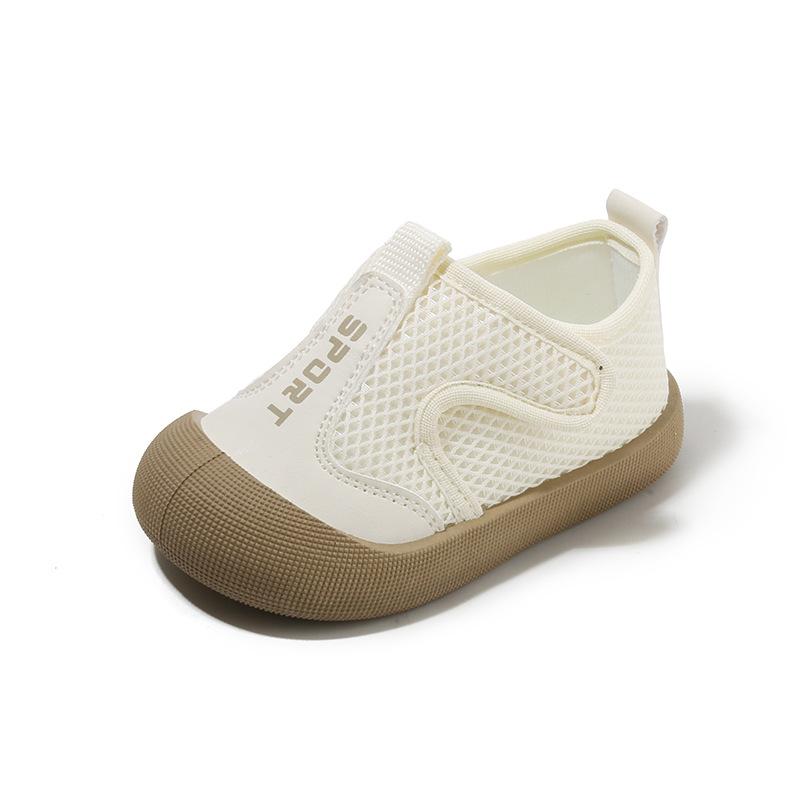 Baby Boys Girls Summer Breathable Soft Bottom Casual Shoes Through the Mesh Non-slip Wear-resistant Toddler Shoes