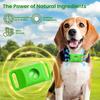 Flea Prevention Tag for Dogs Natural Ingredients Tick Repellent Tag Waterproof Collar Tag with 2 Refills Adjustable for Small Medium And Large Dogs