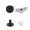 Manufacturer Wholesale 23-piece Set Drum Set Accessories Drum Set Felt Pad Set Felt Anti-skid Drum Set Gray Black
