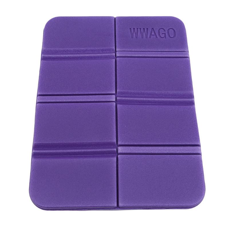 

Коврик для пикника, кемпинга, пляжный влагостойкий складной коврик из XPE, походный портативный маленький коврик, водонепроницаемый коврик для яиц фиолетовый