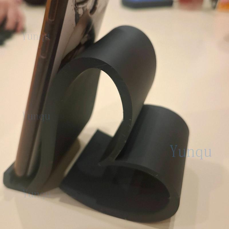 1pc Heart-Shaped Phone Stand, 3D Printed Universal Mobile& Tablet Holder, Multi-Color Elegant Desktop Organizer for Home, Office, Party Decor
