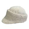 Ladies Elegant and Breathable New Autumn and Winter Temperament Versatile Short Brim Peaked Hat Warm Knitted Hat Trend