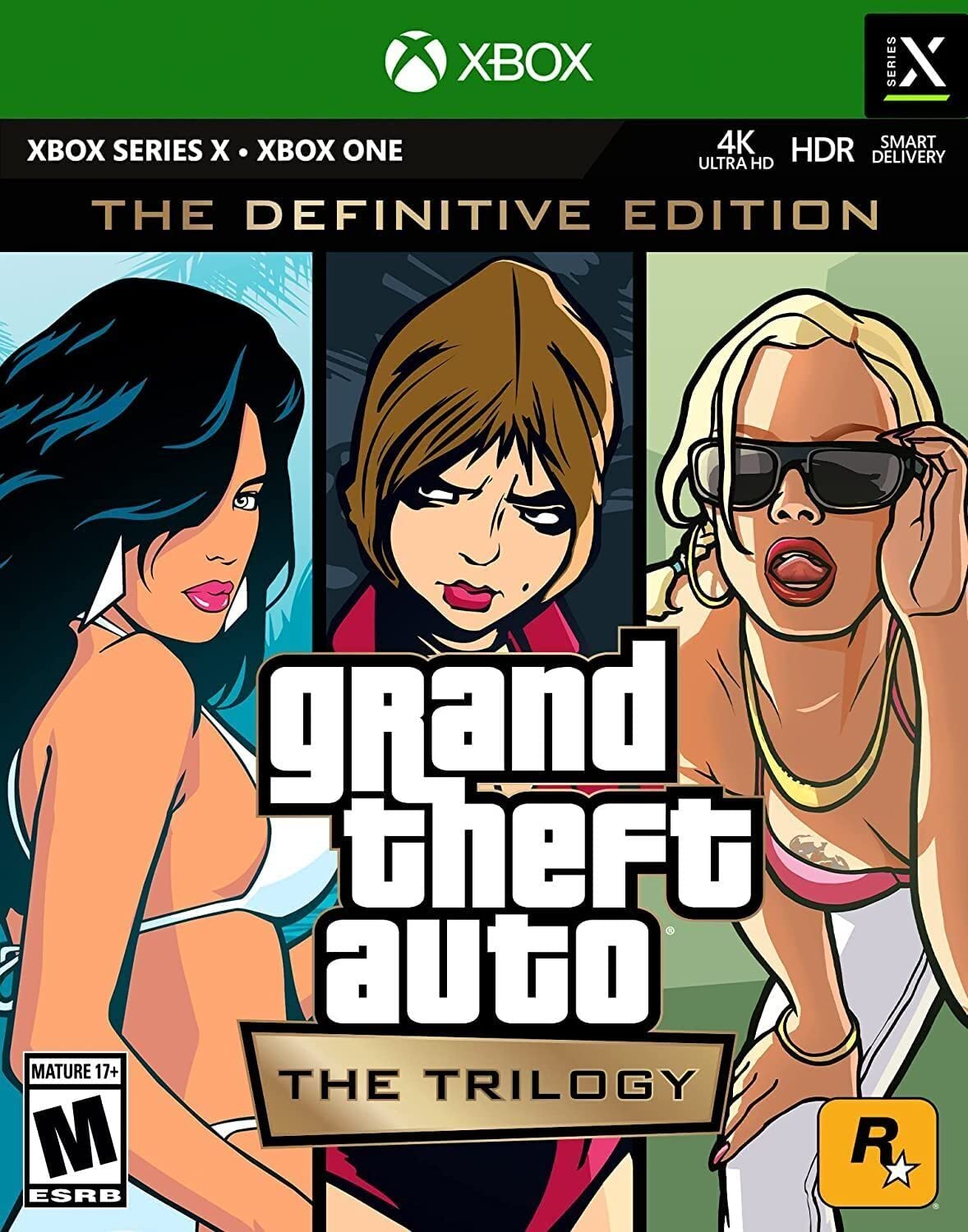 

Grand Theft The Trilogy The Definitive Edition Север Xbox Series X Авто - (Импортированная Америка) -