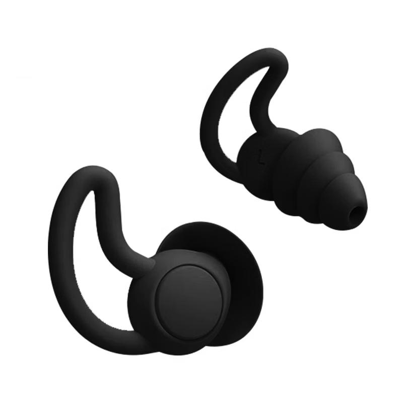 Shark Fin Silicone Swimming Earplugs