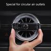 Vent Phone Holder with Antislip Grip 360 Degree Adjustable Rotating Clip Easy Installation for Circular Car Outlets 17MM