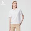 HAZZYS Women's 2025 Summer Relaxed Fit Polo Shirt