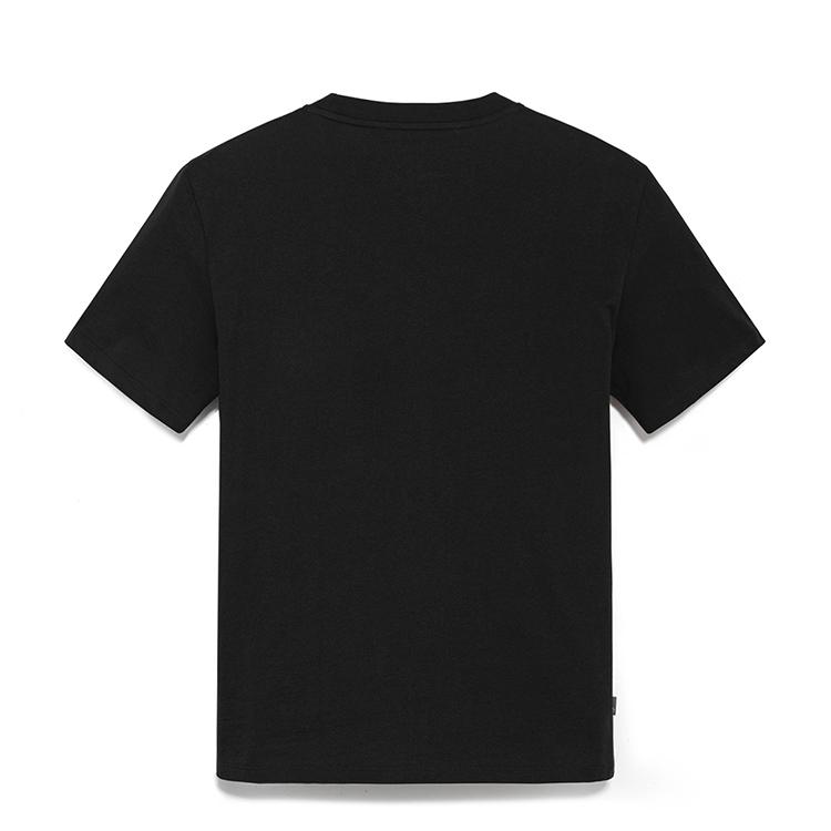 Timberland Comfortable Pullover Round Neck Outdoor Breathable Short Sleeve T-Shirt Men T-Shirts Black A6A6F-001