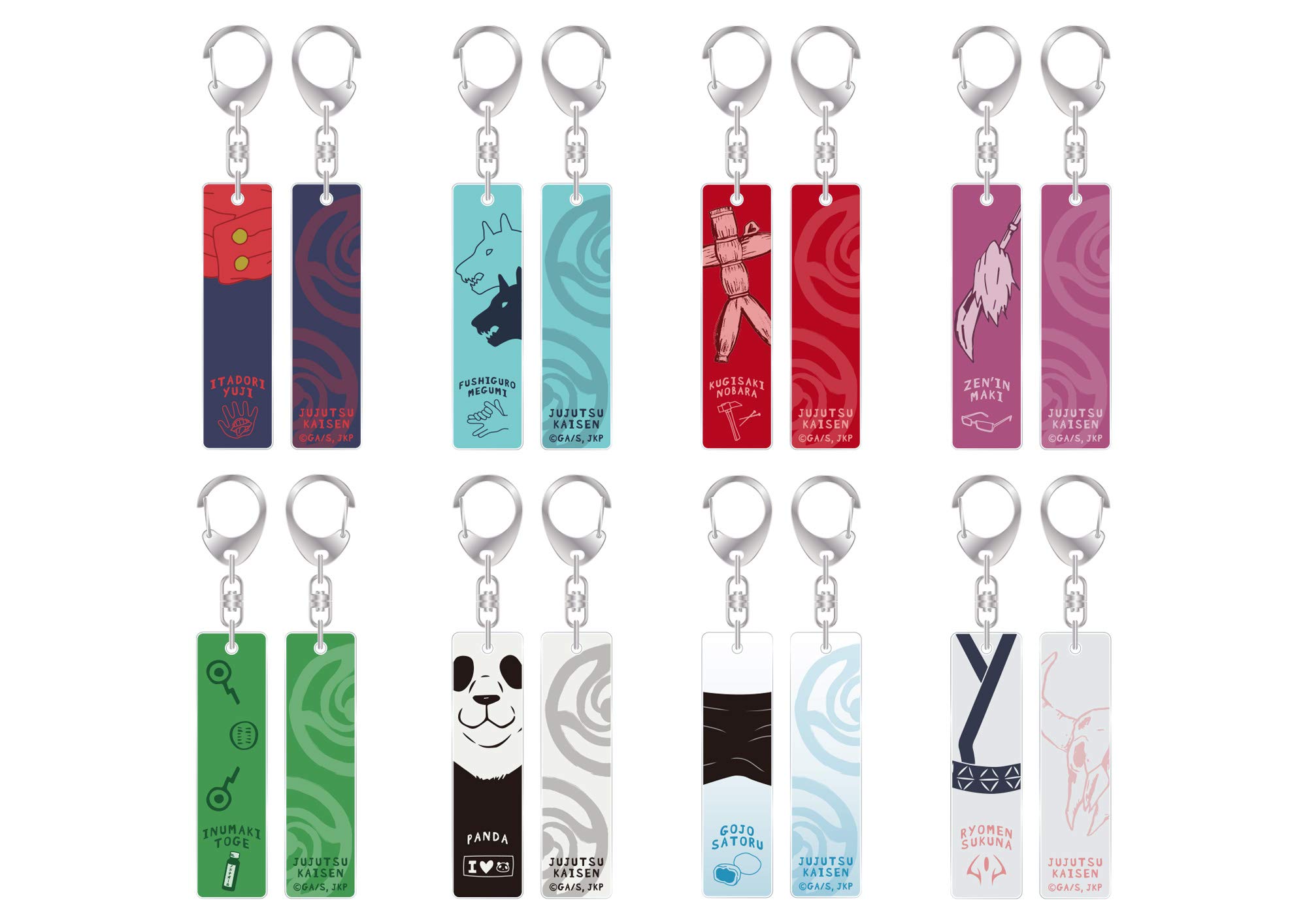 

Jujutsu Kaisen TV Anime Bar Keychain Collection BOX Set