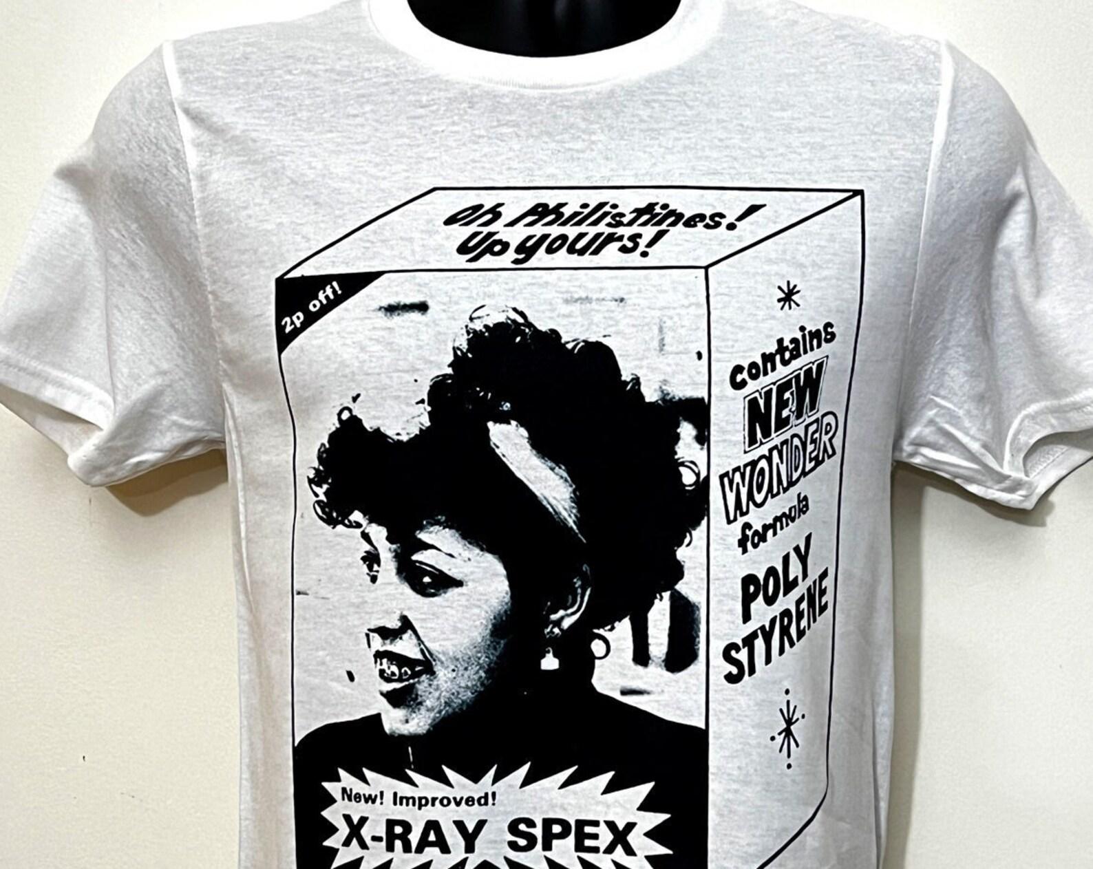 Poly Styrene - vintage punk rock - Xray Spex - t-shirt 4XL