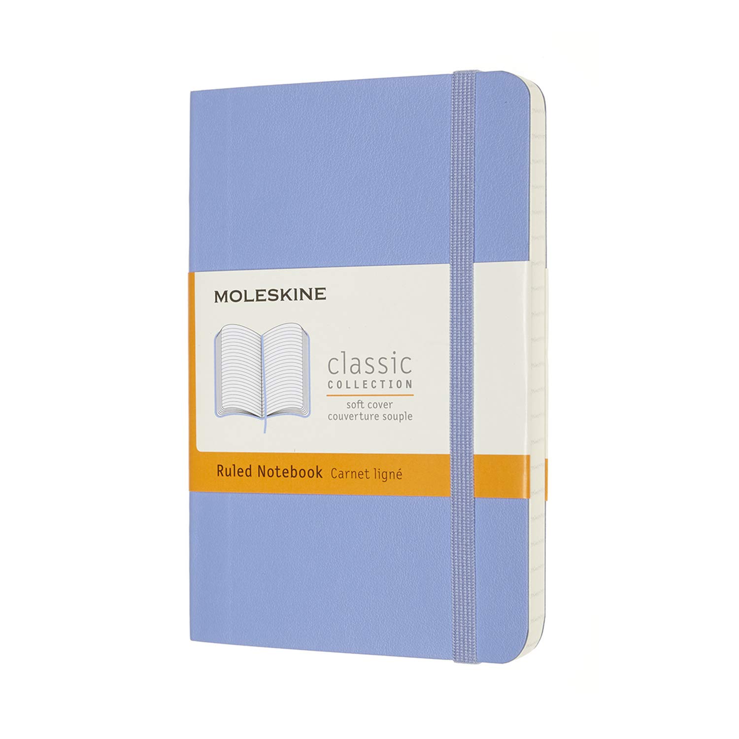 

Moleskine Classic Notebook Soft Cover Lined Pocket Size x Hydration Blue QP611B42 (9cm 14cm)