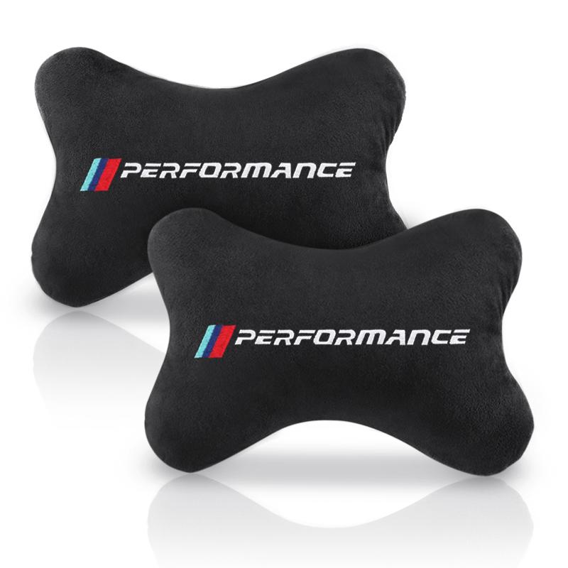 Cuscino Supporto Collo Auto Poggiatesta per BMW M Performance F30 F10 G20 G30 X1 X3 X5 X6 E46 E90 Accessori Auto