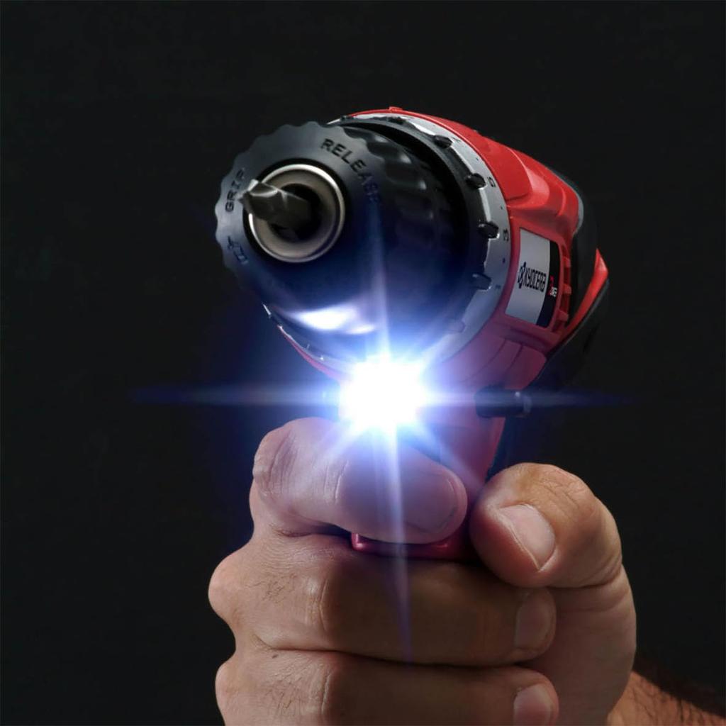 Kyocera Cordless Driver 12V 647555A Clutch and for Torque and Speed NiCd Maximum Drilling 12mm for Iron and 25mm for Screwing X 32mm for Wood Keyless