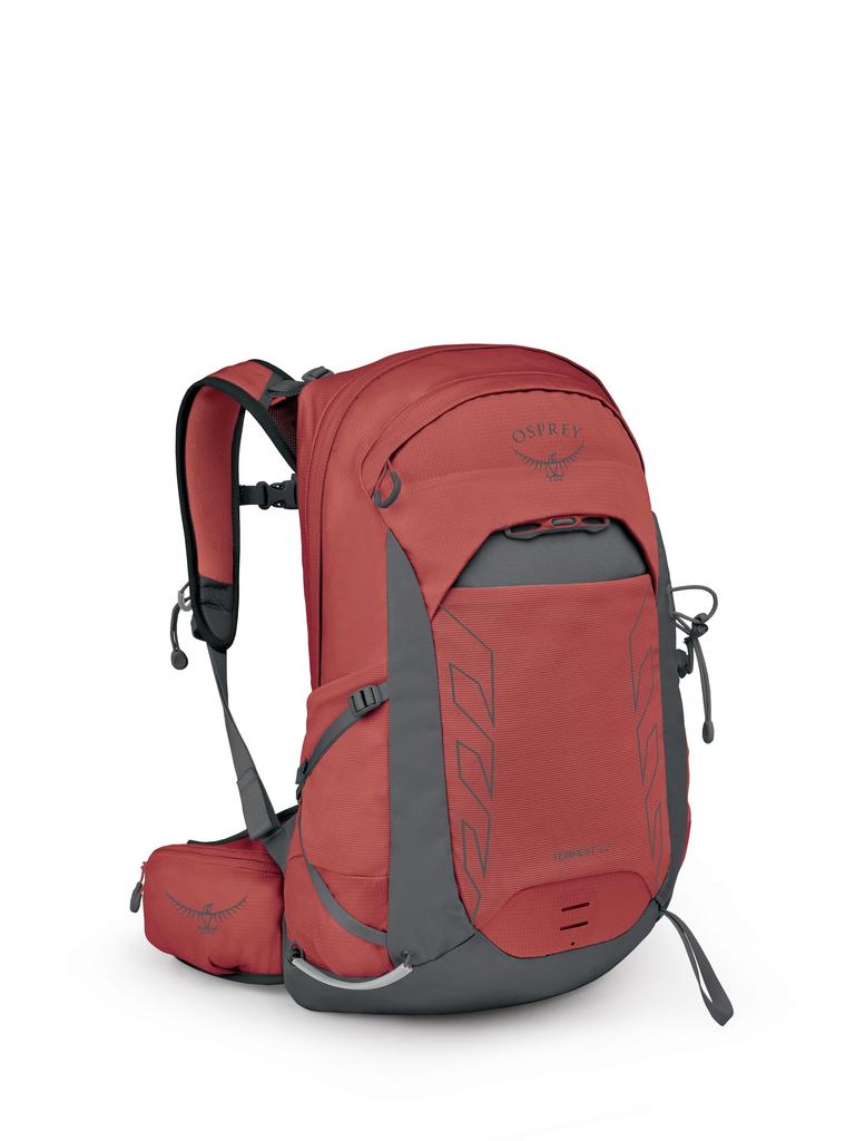 Osprey Tempest 22L Lightweight Hiking Backpack Small Daypack for Travel Red Gray Women's - & Camping, Pampas/Coal