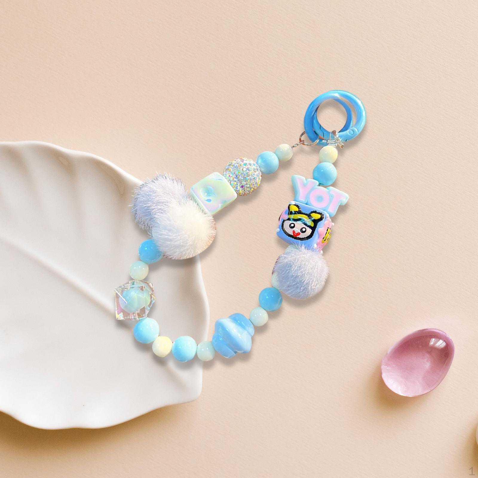 

Телефон Брелок Сумка Милая Сумочка Брелки Ручной Работы Кошелек Рюкзак Аксессуар Мультфильм синий