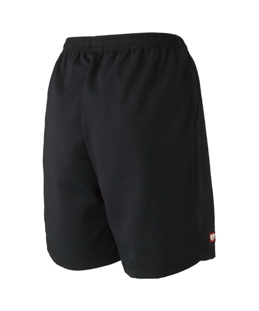 Mizuno Table Tennis Game JTTA Size XS Pants, Standard, Moisture-Wicking, Quick-Drying, Certified, 82JB9002, Men's, Black,