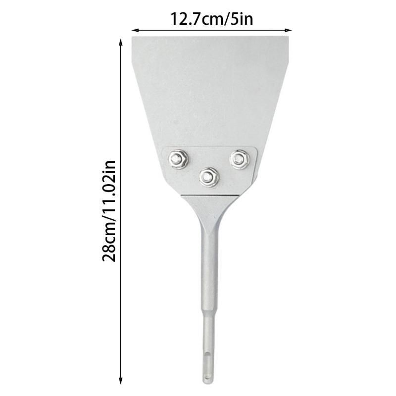 Floor Wall Scrapers Too Tile Thinset Adhesives Removal Bits Fit for Rotary Hammers Chipping Scrapers Accessories