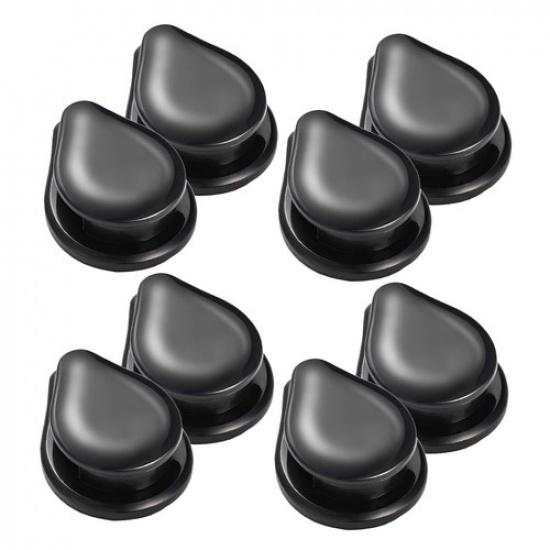 8pcs Adhesive Car Hooks Car Mini Hooks Car Stick On Hangers Automotive Interior