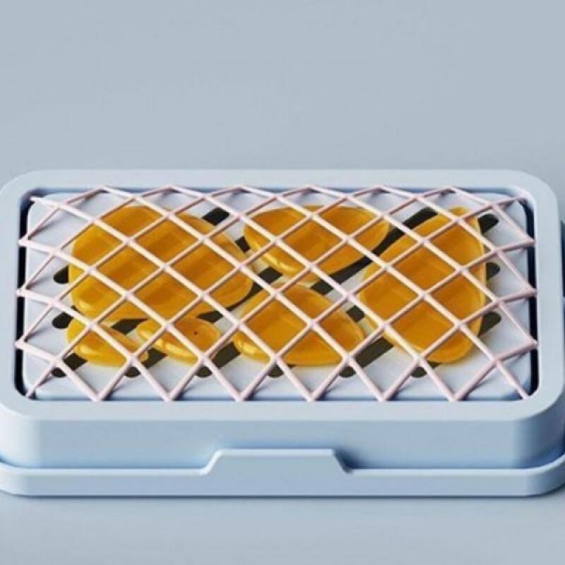 Hand Washing Piece Soap Laundry Foam Net Case Soap carving case