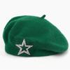 Solid Color Knitted Painter Hat Soft Beanie Cap Fashion Wool Beret  Winter
