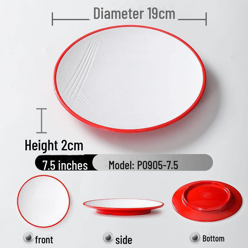 Farfurie rotunda melaminata: Restaurant Hotel Veselă, Imitație de porțelan, Vase calde/rece.