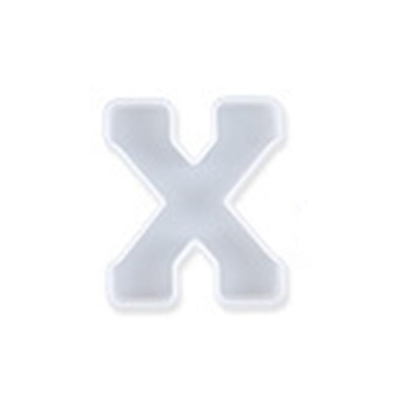Alphabet Silicone Casting Mould Resin Letter Mold Keychain Pendant Capital Table Ornament Epoxy Mold DIY Jewelry Craft