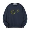 GROOVESTEP Military Camo G Logo Oversized Printed Sweatshirt H0292