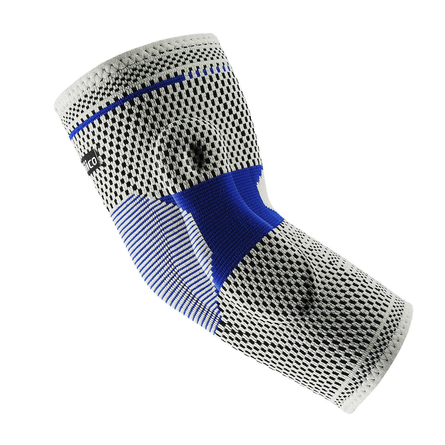 1Pcs Elbow Pads Silicone Compression Elbow Protection Sports Injuries 3D Knit Adjustable Elbow Support Tennis Basketball M